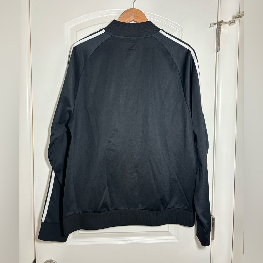 Vintage adidas Black Track Jacket with Red & White Trail Blazers Logo #25 - Picture 4 of 4